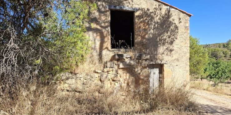 Finca de secano, de almendros, de 110.200m2 + mas de 78m2. Maella. 47.000€